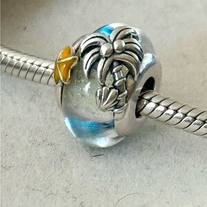 Tropical Pastel Murano charm fit Pandora bracelets